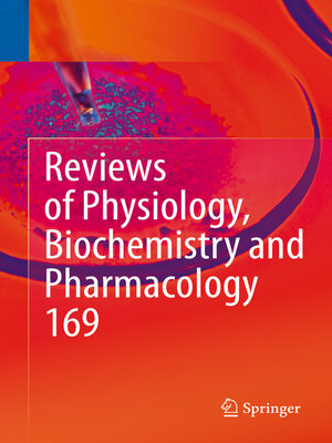 cover image of Reviews of Physiology, Biochemistry and Pharmacology Volume 169